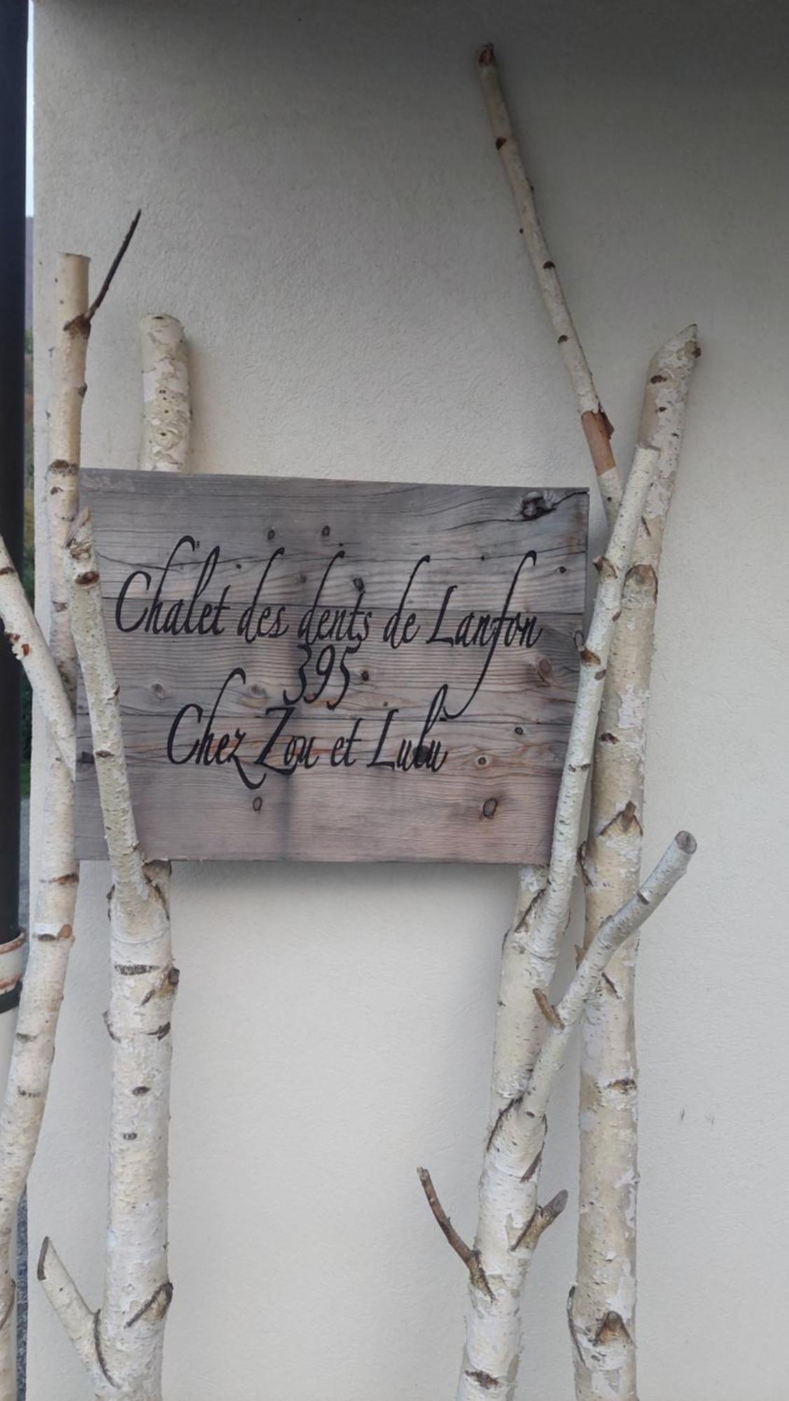 Studio Des Dents De Lanfon Talloires-Montmin Exterior foto